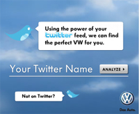 Case study: Volkswagen Twitter Banner