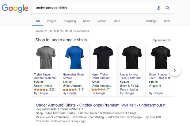 Digital marketing case study - Ecommerce case study: Under Armour revamps shopping Google insights - Digital Academy