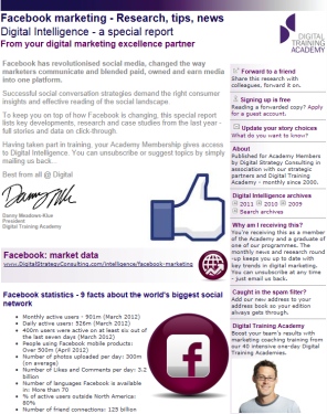 Digital Strategy data - Digital Intelligence Facebook special edition