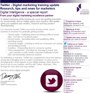 Digital Strategy data - Digital Intelligence Twitter special edition