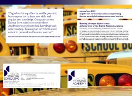 Digital Training Academy Autumn Term