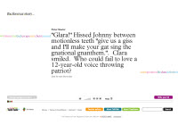 Talk Talk Forever Story